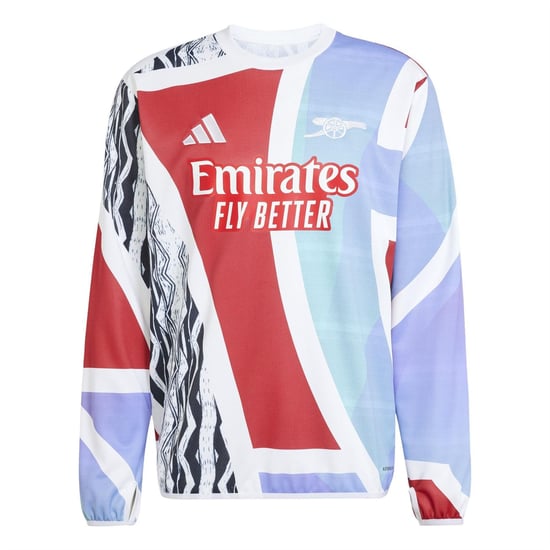 Men's adidas Pre Match Drill Top 2024 2025 Adults in Better Scarlet - Image 1
