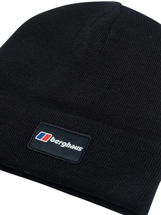 Berghaus Logo Herkenning Beanie, Zwart - Image 2