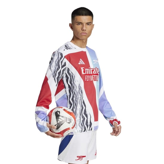 Men's adidas Pre Match Drill Top 2024 2025 Adults in Better Scarlet - Image 4