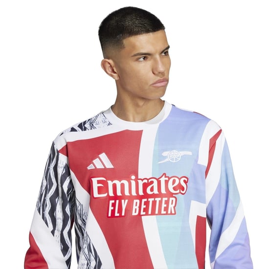 Men's adidas Pre Match Drill Top 2024 2025 Adults in Better Scarlet - Image 5