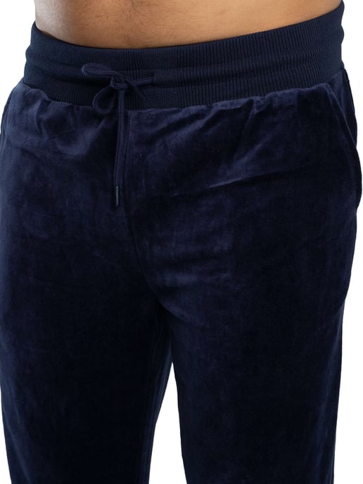 Sergio Tacchini Court Velour Track Joggers, Blauw - Image 5