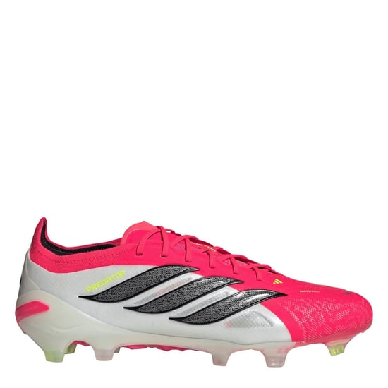 Men's adidas Predator Elite Firm Ground Football Boots in Red/Blk/White - Image 1