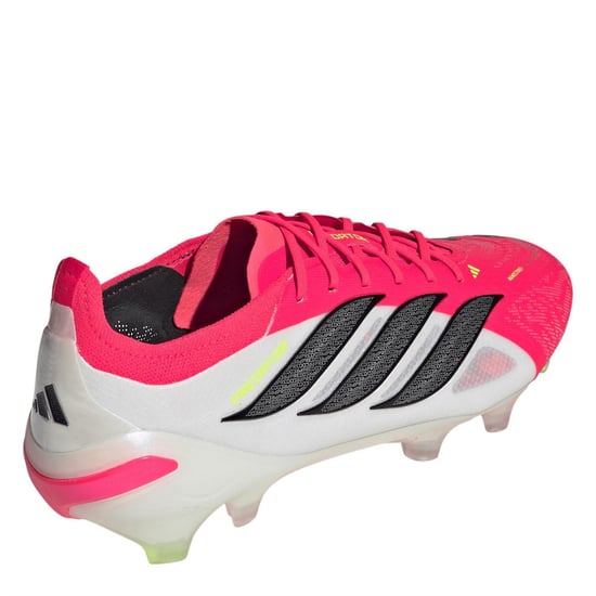 Men's adidas Predator Elite Firm Ground Football Boots in Red/Blk/White - Image 5