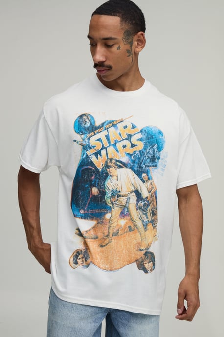 Oversized Star Wars License T-Shirt - Image 1