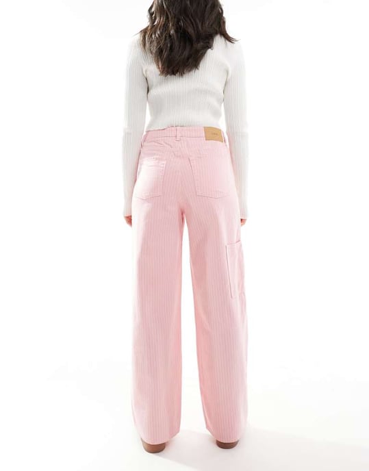 JJXX Tokyo vida jeans i rosa rand - Image 2