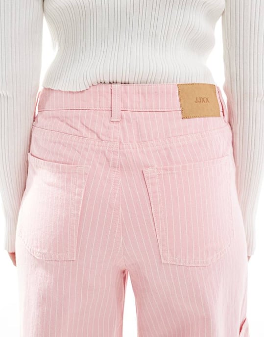 JJXX Tokyo vida jeans i rosa rand - Image 4