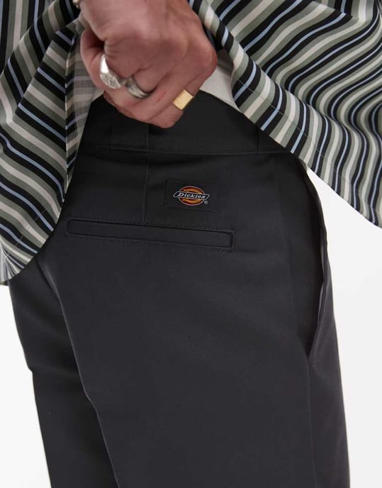 Dickies 874 raka arbetsshorts i kolgrå - Image 3