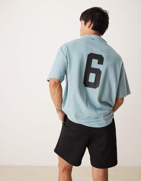 ASOS DESIGN kraftigt kort i svart - SVART - Image 3