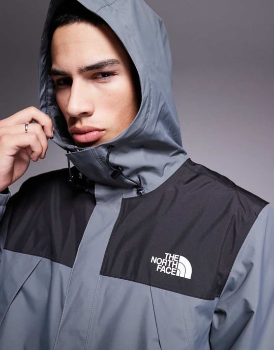 The North Face Antora vattentät jacka i grå - Image 2