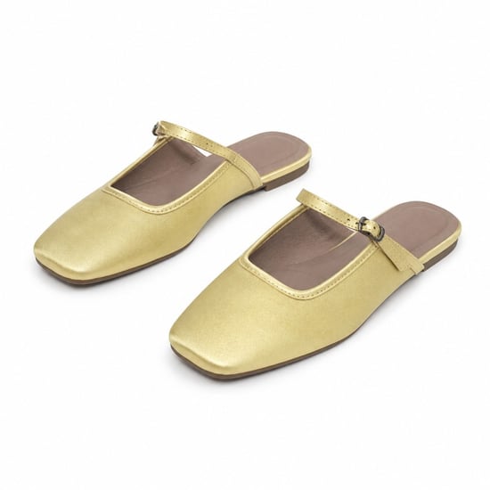 Montevita ballerina voor dames, geel - Image 1