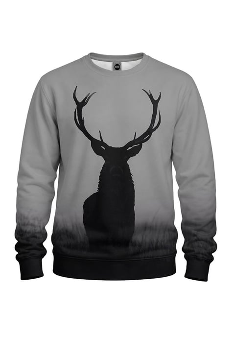 Sweatshirt mit Allover-Print Wild Deer Mr Gugu & Miss GO - Image 1
