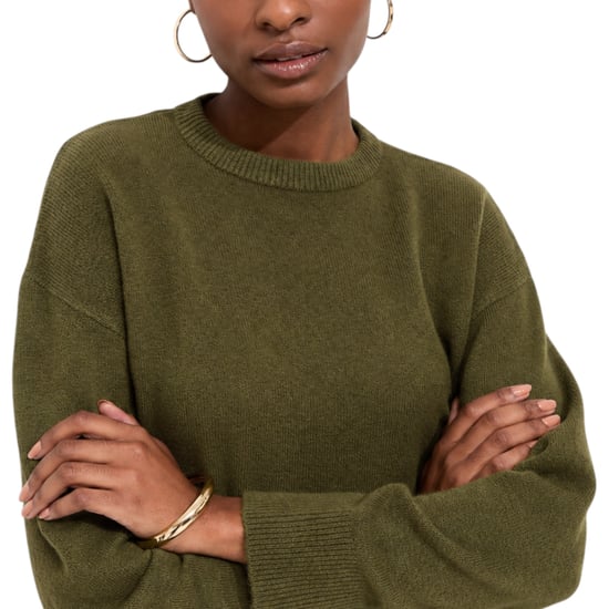 New Look Womens Side Slit Jumper Long Sleeve Sweatshirts Crew Neck Knitted Top - Image 3