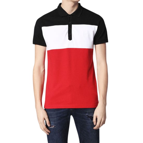 DIESEL T DAY Mens Polo T Shirt Short Sleeve Slim Fit Casual Summer Golf Tee Top - Image 1