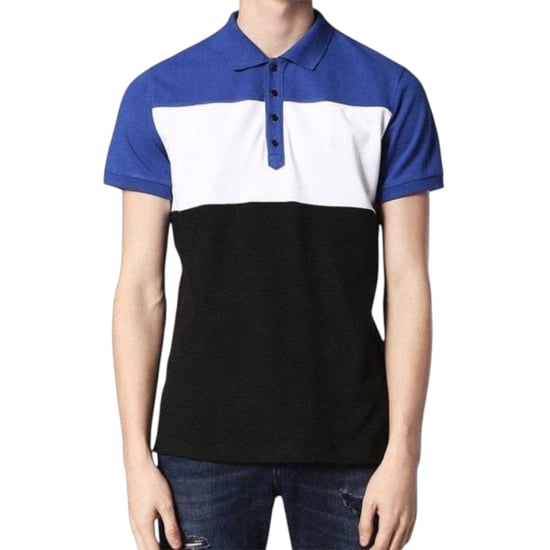 DIESEL T DAY Mens Polo T Shirt Short Sleeve Slim Fit Casual Summer Golf Tee Top - Image 1