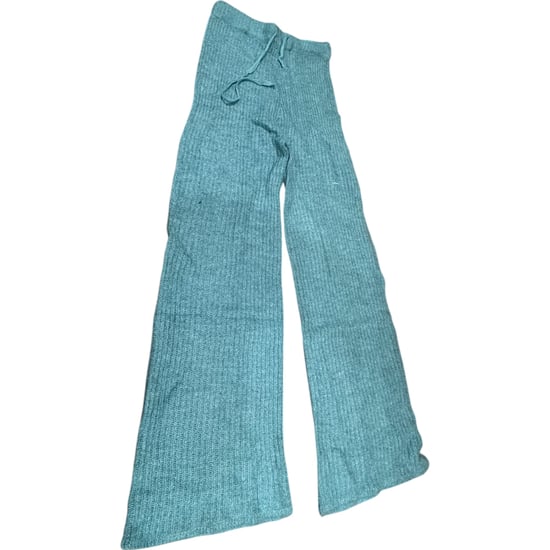 M&S Womens Kintted Loungewear Set Cable Knit Jumper Casual Wide Leg Trouser Set - Image 3