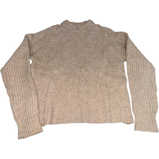 M&S Womens Kintted Loungewear Set Cable Knit Jumper Casual Wide Leg Trouser Set - Image 3