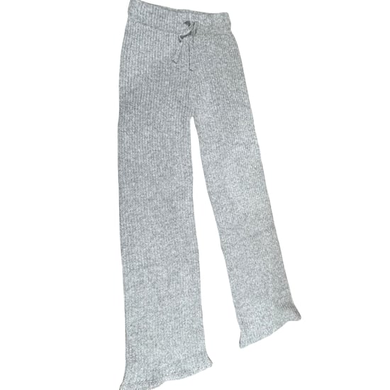 M&S Womens Kintted Loungewear Set Cable Knit Jumper Casual Wide Leg Trouser Set - Image 4