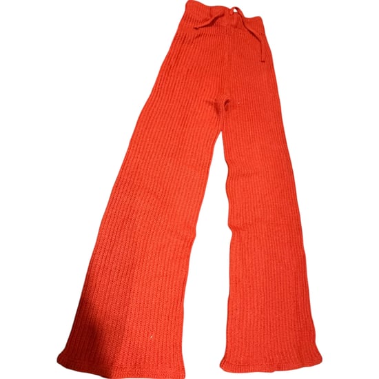 M&S Womens Kintted Loungewear Set Cable Knit Jumper Casual Wide Leg Trouser Set - Image 4