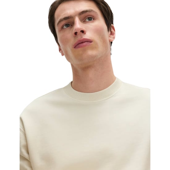 EX M&S Mens Sweatshirt Cotton Garment Dye Relax Fit Crew Neck Pullover Jumper - Image 6