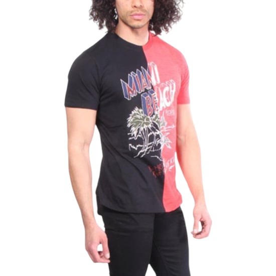 DIESEL T JOE NG Mens T shirts Crew Neck Graphic Print Casual Cotton Summer Tee - Image 3