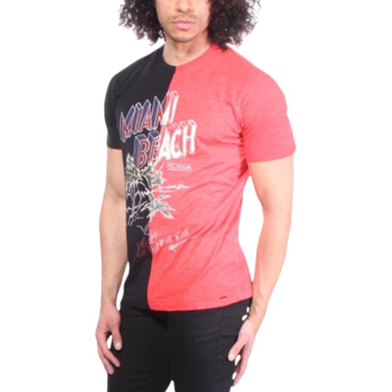 DIESEL T JOE NG Mens T shirts Crew Neck Graphic Print Casual Cotton Summer Tee - Image 4