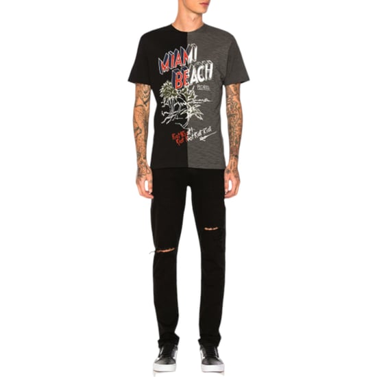 DIESEL T JOE NG Mens T shirts Crew Neck Graphic Print Casual Cotton Summer Tee - Image 5
