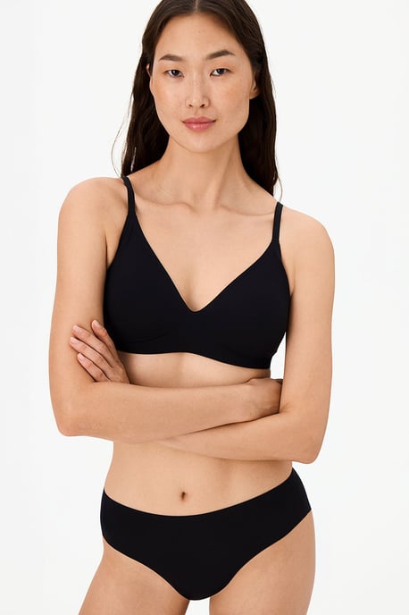 Fit Triangle Removable Padding Bra - Image 2
