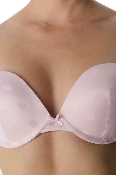 Lol Prickig Mönstrad Vadderad Push-Up Bh - Image 5