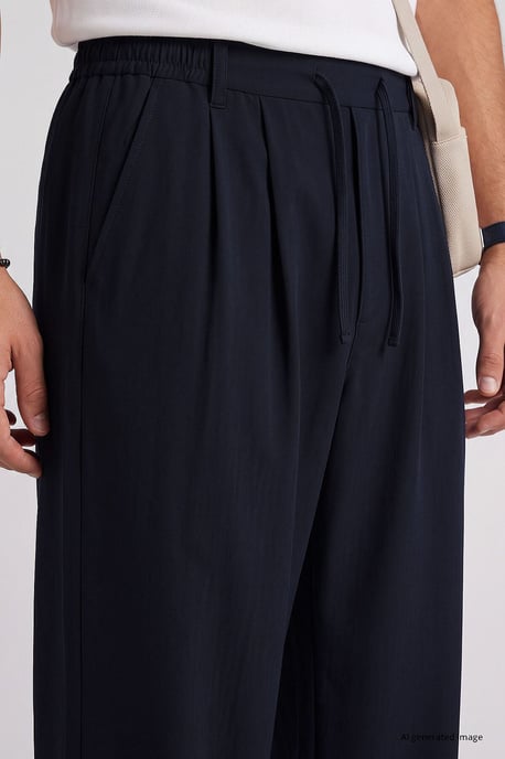 Men's Viscose Blend Trousers - Image 2
