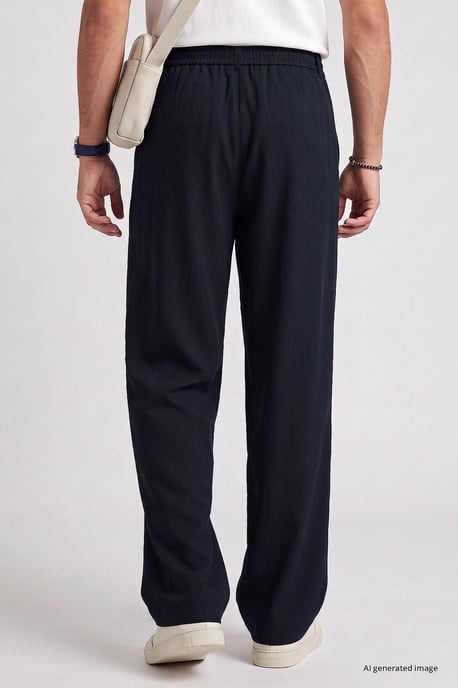 Men's Viscose Blend Trousers - Image 5
