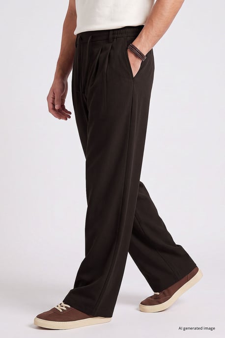 Men's Viscose Blend Trousers - Image 3