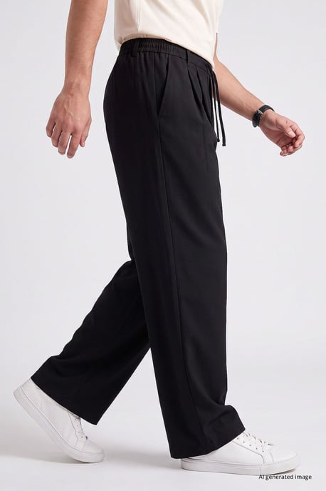Men's Viscose Blend Trousers - Image 4