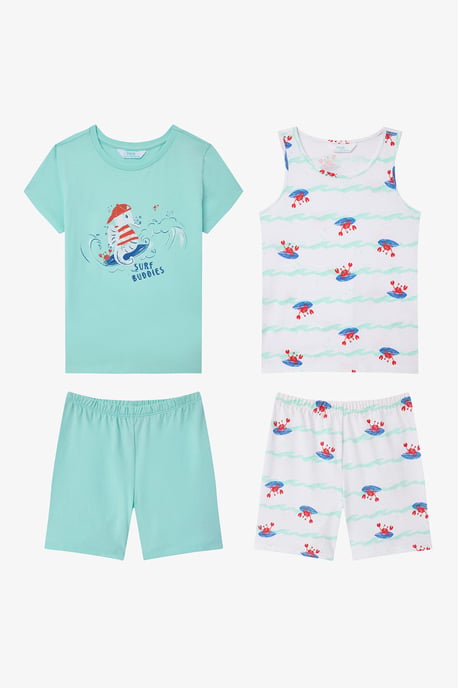 Boys Surf Buddies 2in1 PJ Set - Image 1