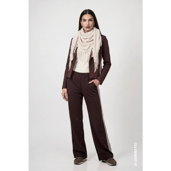Monari fringed scarf 810094 160 antique white - Image 5