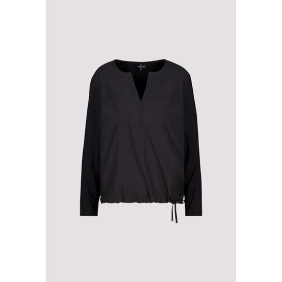 Monari blouse with jewelry 810104 999 black - Image 1