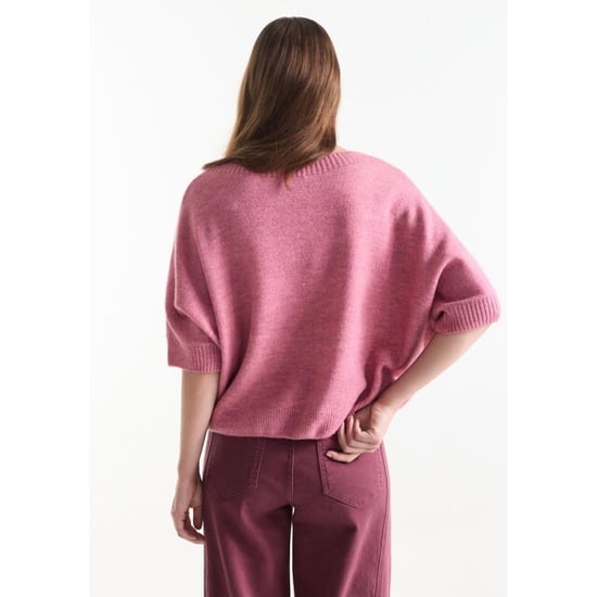 Jansen Amsterdam Bibian trui p156 old rose - Image 6