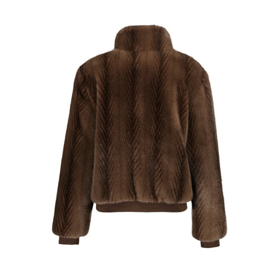 Geisha jacket fake fur 69524-19 775 brown - Image 2