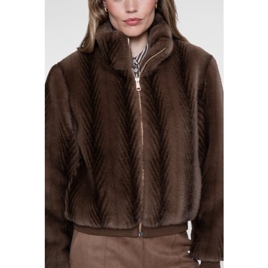 Geisha jacket fake fur 69524-19 775 brown - Image 3