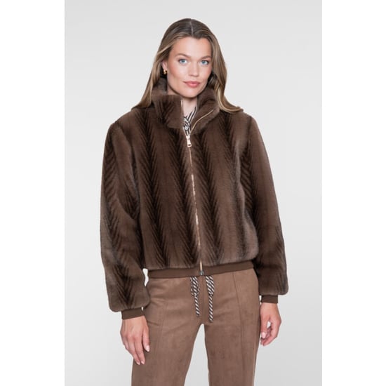 Geisha jacket fake fur 69524-19 775 brown - Image 4