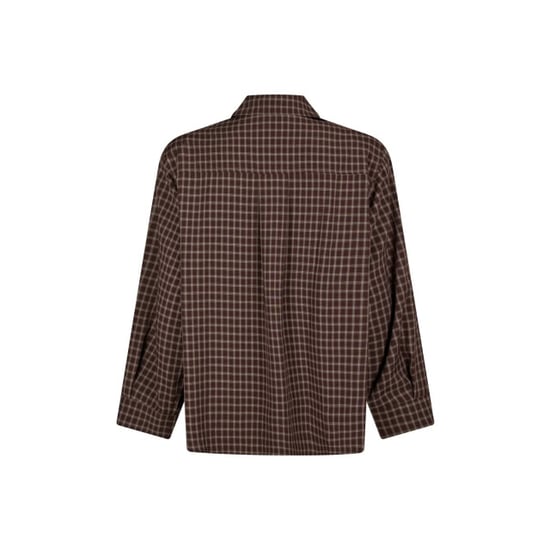 Neo Noir anella check shirt 170207 345 chocolate plum - Image 4