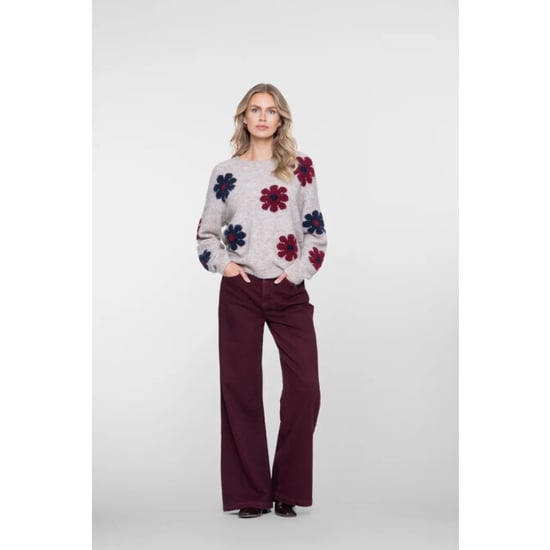 Geisha 61500-10 480 jeans wide burgundy - Image 4