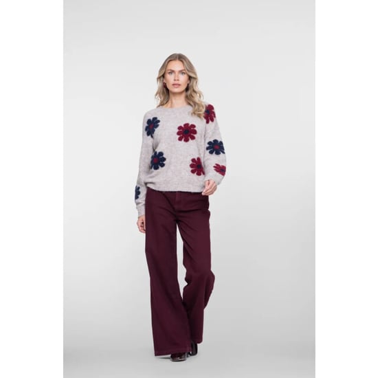 Geisha 61500-10 480 jeans wide burgundy - Image 6