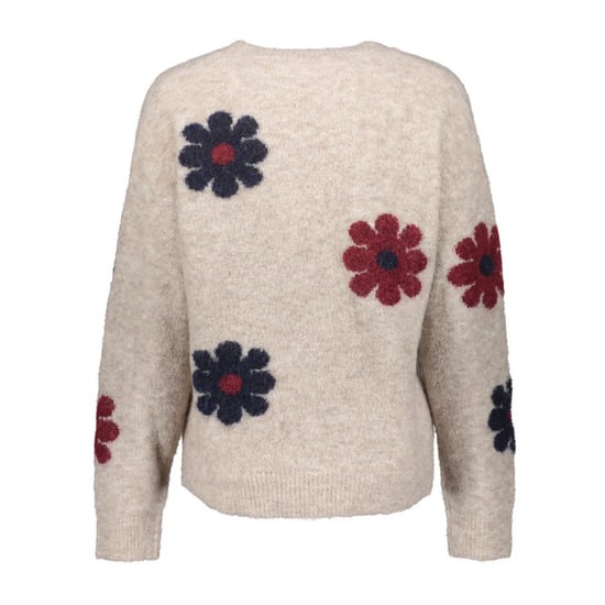 Geisha 64506-10 720 pullover flowers sand/burgundy/navy - Image 3