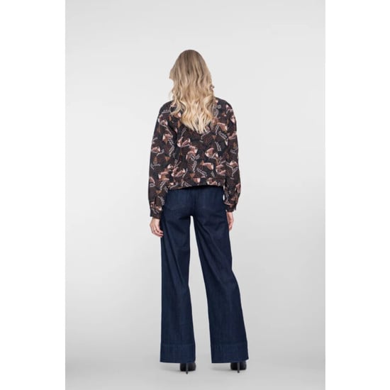 Geisha 61518-10 880 jeans wide dark blue denim - Image 4