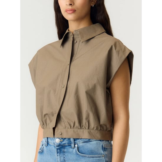 YAS Timber sl shirt timber wolf - Image 5