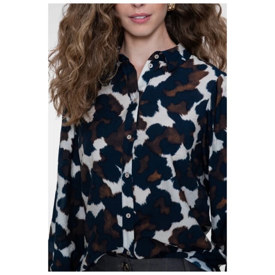 Geisha blouse 63667-20 720 sand/blue - Image 6