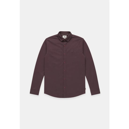 Gabbiano Heren overhemd tone-s 3367340 674 burnt bordeaux - Image 2