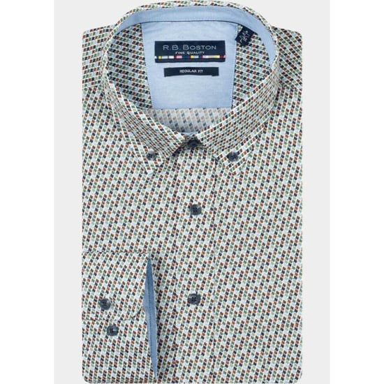 R.B. Boston Casual hemd lange mouw franklin ls button down 527670/715 - Image 1