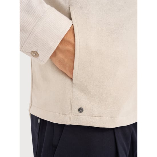 Blue Industry 2-tone overshirt | - Image 2