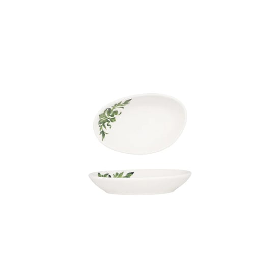 Bonna Serveerschaal lavis green porselein 15x8.5 cm (140cc) set van 4 - Image 1
